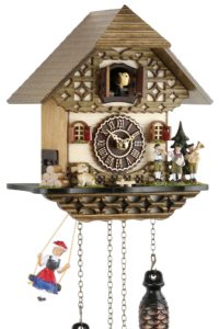 Kuckucksuhr "Schwarzwaldhaus" mit Blaskapelle
