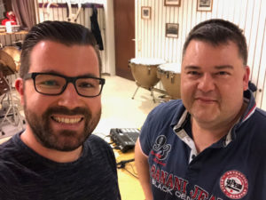 Sprecher in dieser Folge: Stephan Wehrle und Frank Trenkle (v. l.)